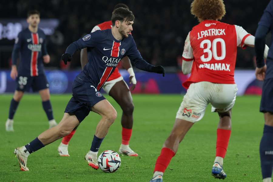Kvaratskhelia, en su debut con el PSG