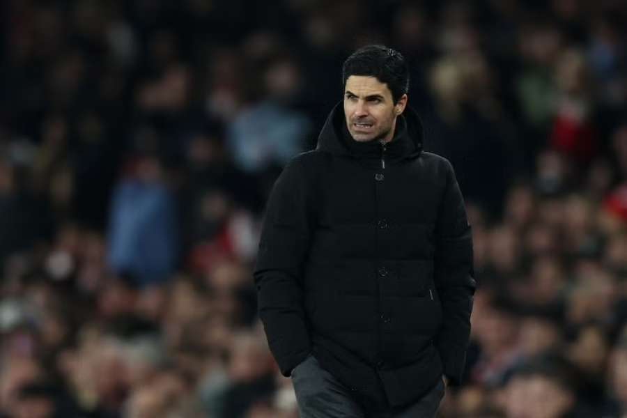 Arsenal manager Mikel Arteta