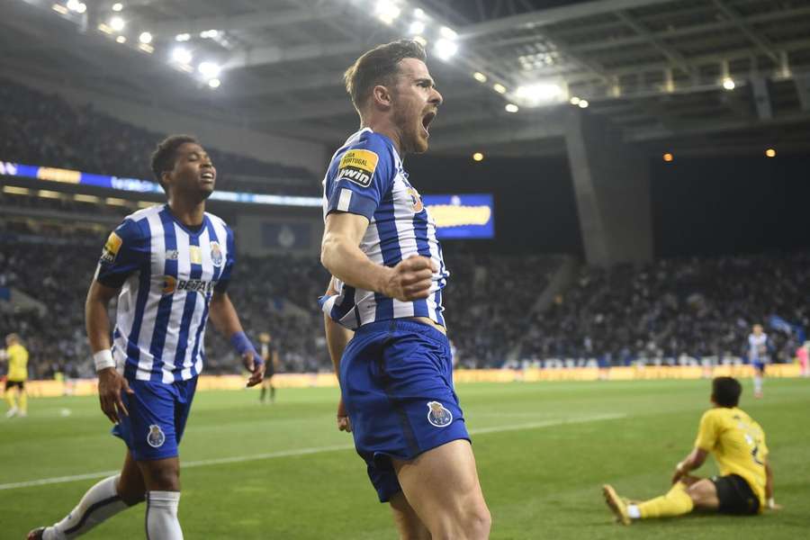 Toni Martínez fez o golo da vitória do FC Porto diante do Rio Ave