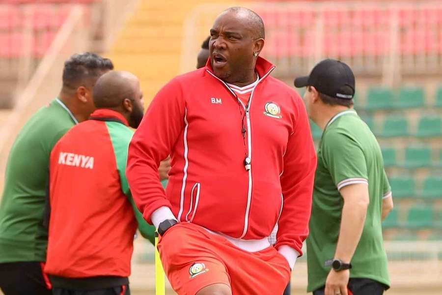 Kenya head coach Benni McCarthy