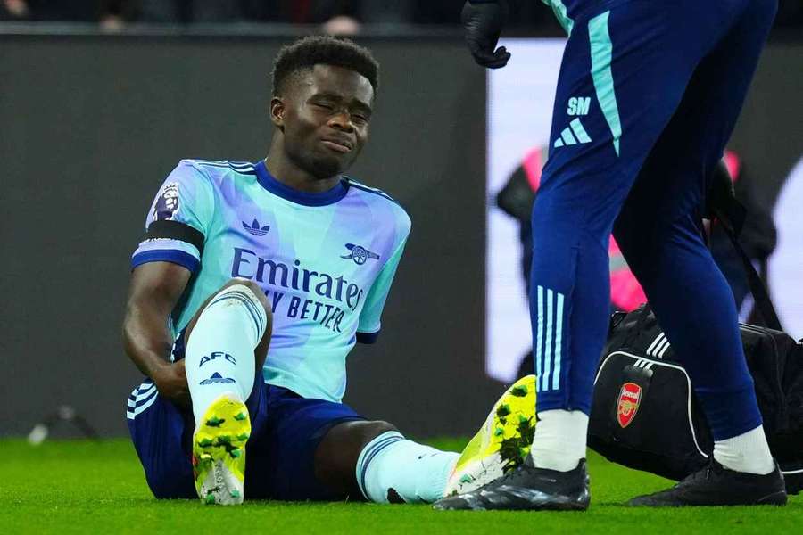 Bukayo Saka a evoluat ultima dată pe 21 decembrie 2024