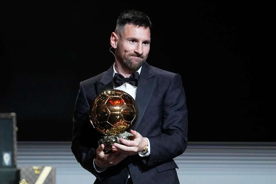 Messi recebeu a sua oitava Bola de Ouro