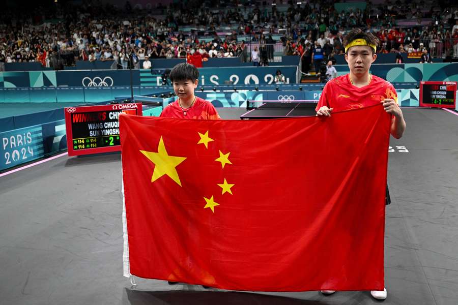 Mais uma medalha de ouro para a China