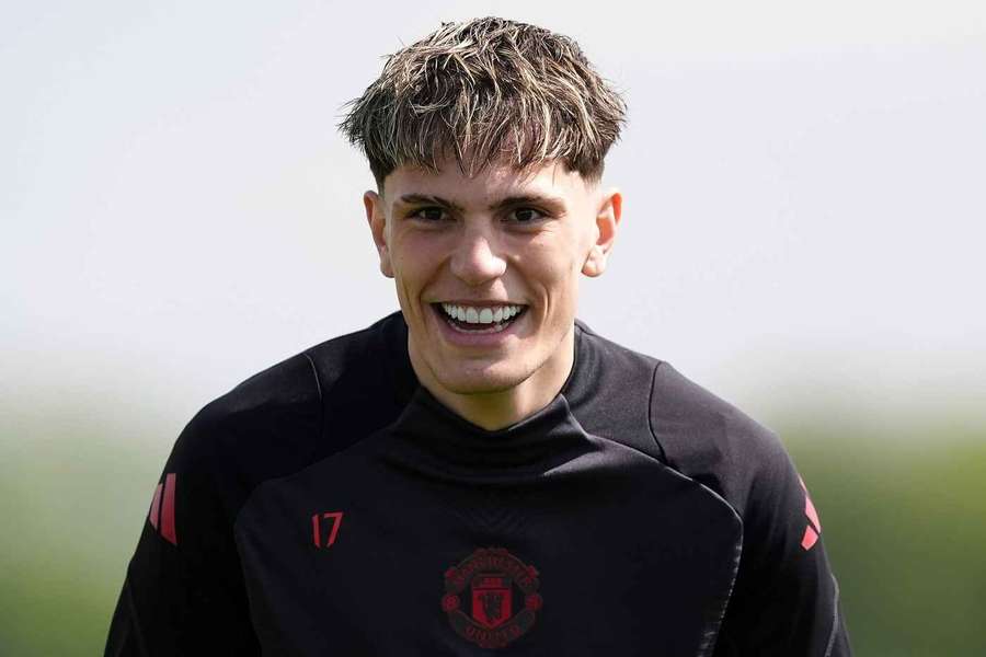 Alejandro Garnacho s-a format la academia celor de la Manchester United