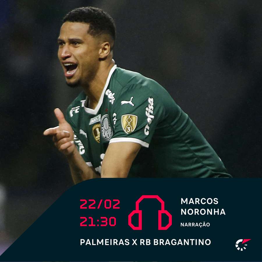 Palmeiras quer ampliar sua dianteira no Paulistão em jogo que terá transmissão do Flashscore