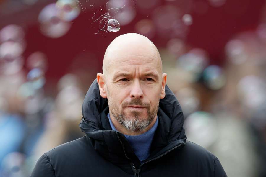 Erik ten Hag na de nederlaag bij West Ham (2-0)