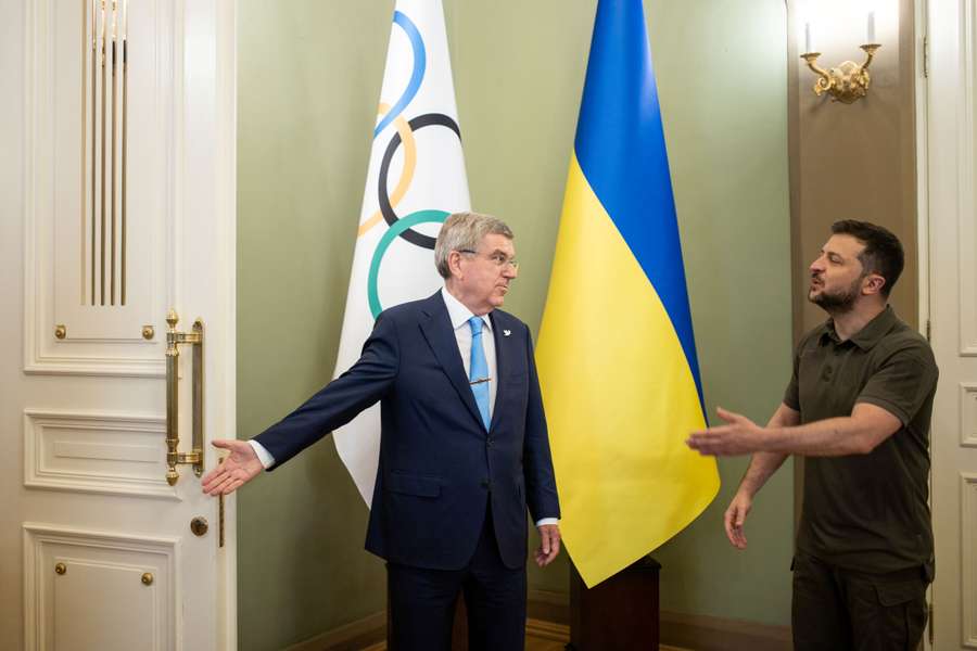 Ucrania no quiere deportistas rusos ni bielorrusos en los Juegos Olímpicos.