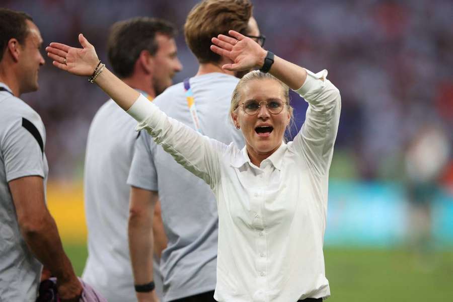 Coach Wiegman praises her England Women's team for changing society after Euros win