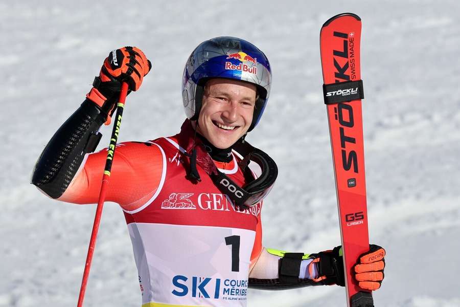 Marco Odermatt has won gold in the downhill and giant slalom