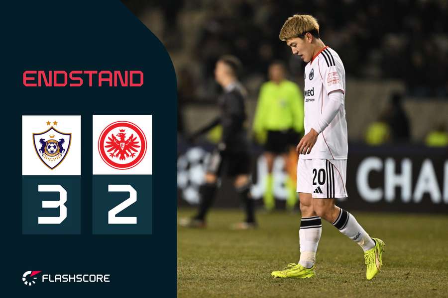 Frankfurt kassiert erneut drei Gegentore