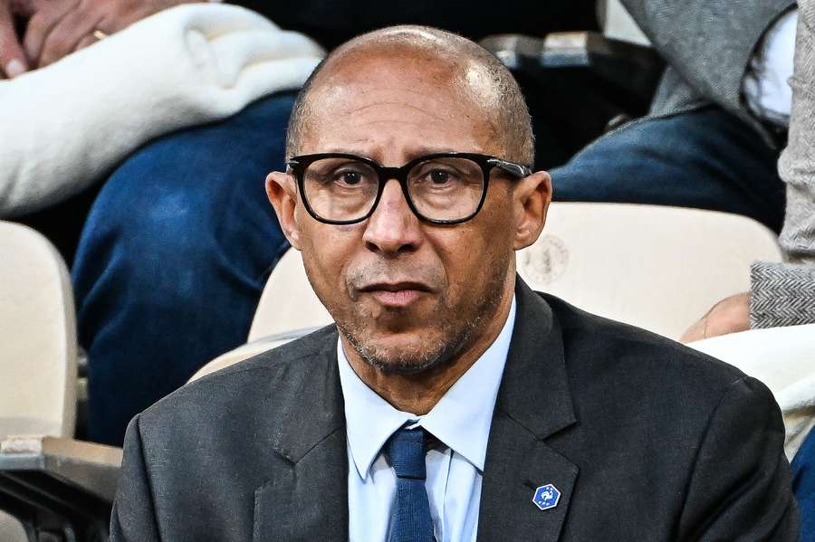 Philippe Diallo à Roland-Garros fin-mai.