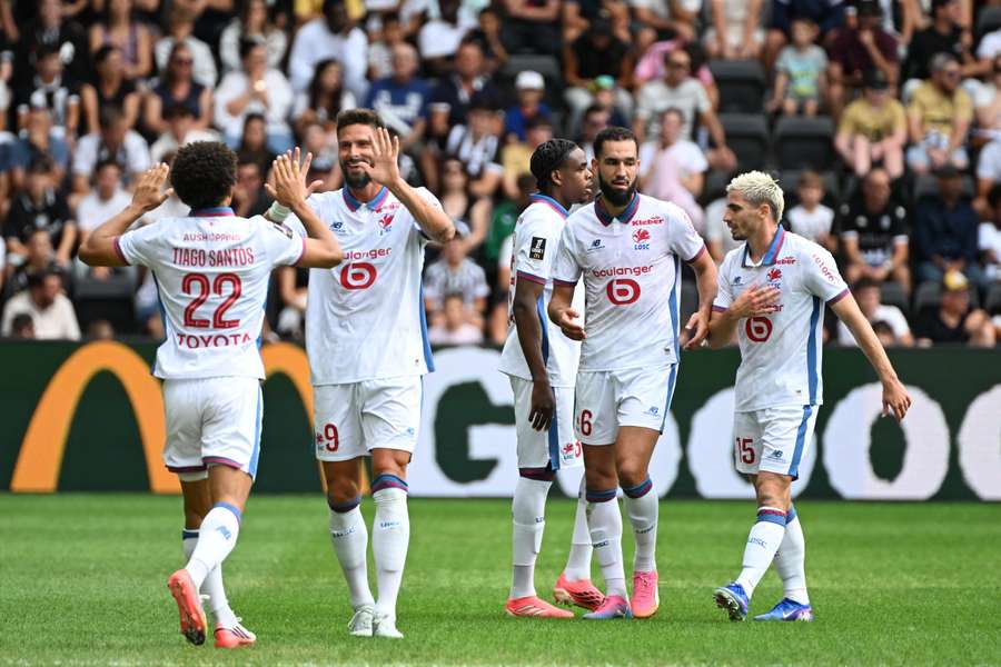 Olivier Giroud netted the opener for Lille