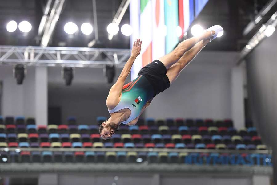 Diogo Abreu, com Gabriel Albuquerque e Pedro Ferreira, terminaram a prova no terceiro lugar Diogo Abreu, com Gabriel Albuquerque e Pedro Ferreira, terminaram a prova no terceiro lugar