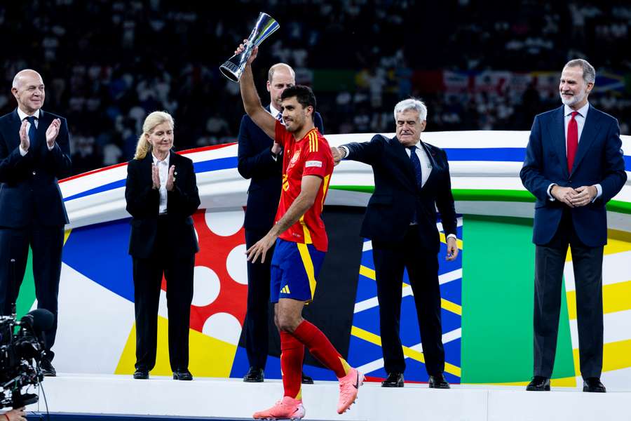 Rodrigo, elegido Mejor Jugador de la Eurocopa-2024