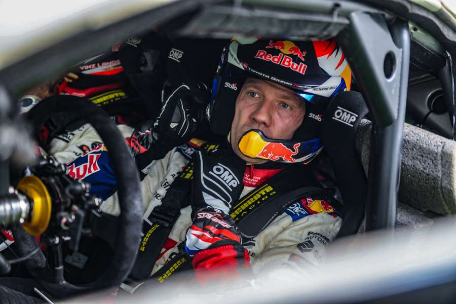 Sébastien Ogier au Kenya le 14 mars.