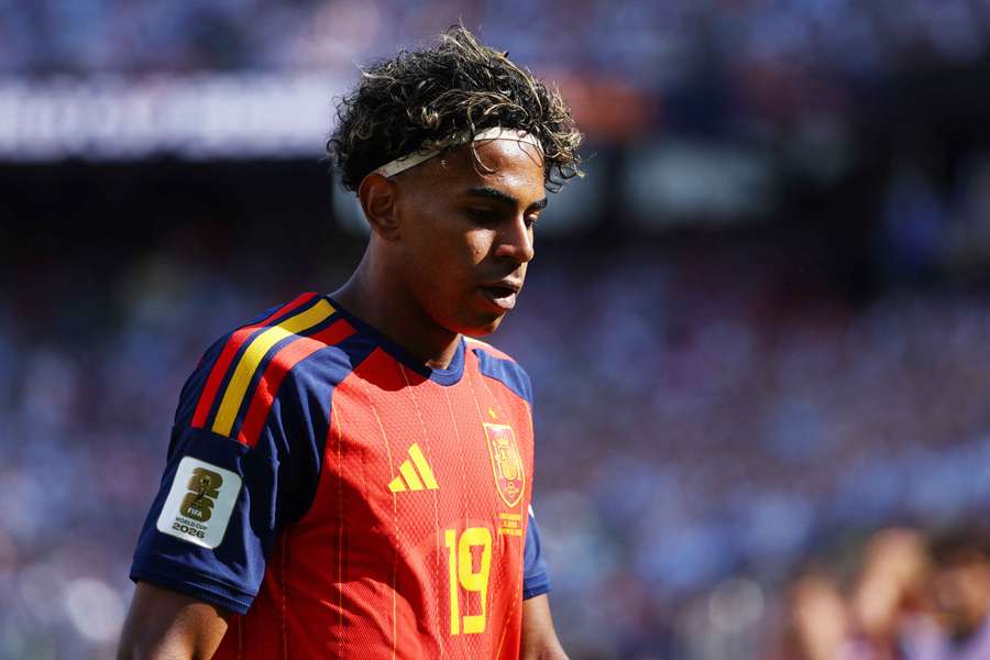 Lamine Yamal foi titular na final do Mundial-2026 com apenas 19 anos Lamine Yamal foi titular na final do Mundial-2026 com apenas 19 anos