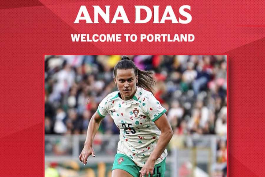 Ana Dias trocou o Zenit pelo Portland Thorns