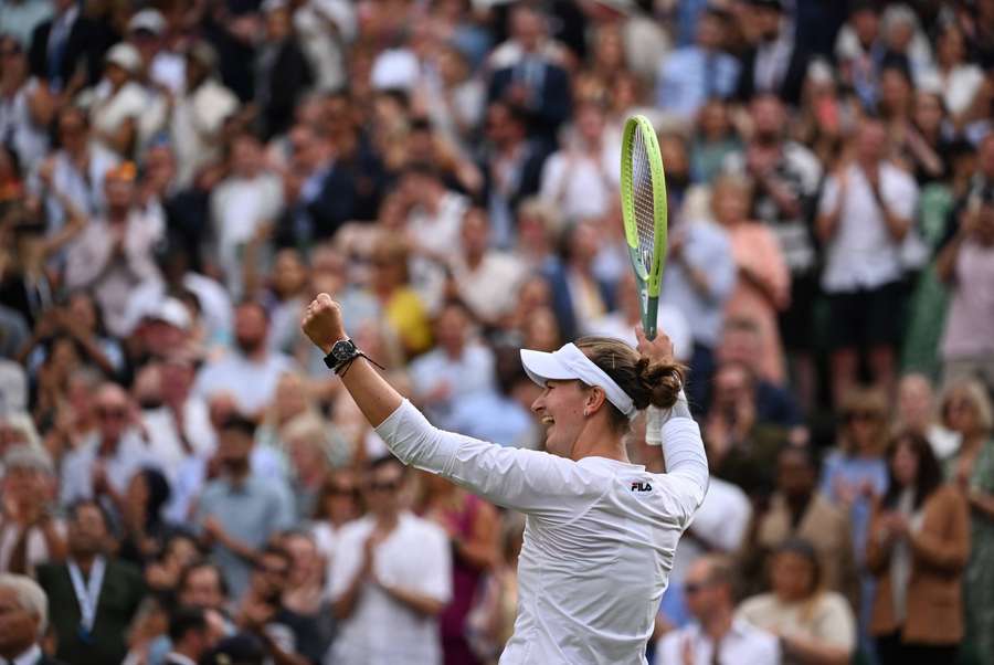 Barbora Krejčíková si zahraje finále Wimbledonu.