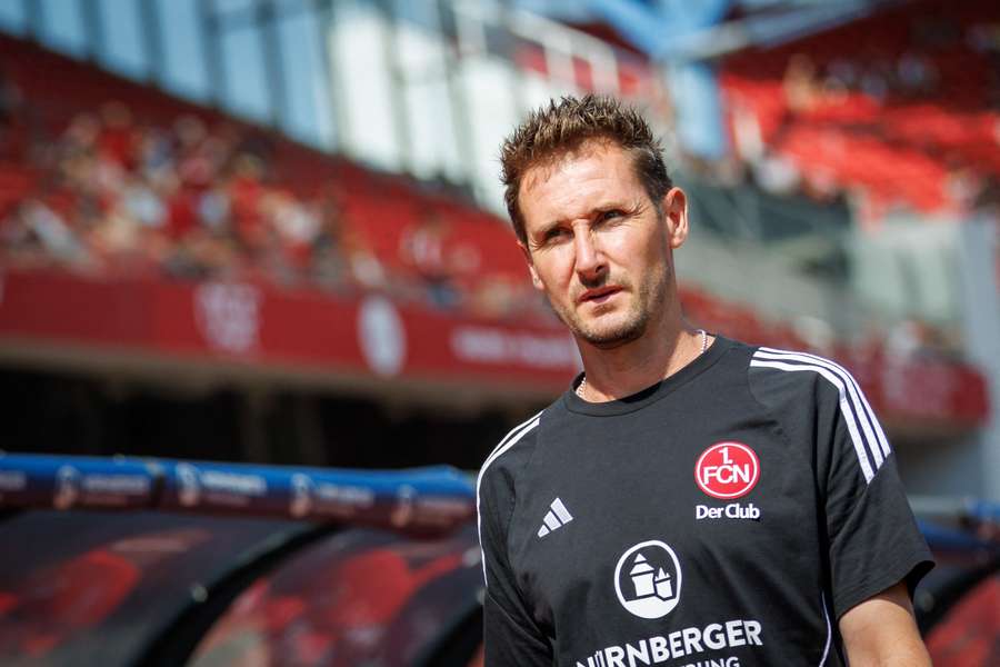 Miroslav Klose hat einen durchwachsenen Start beim 1. FC Nürnberg hingelegt.