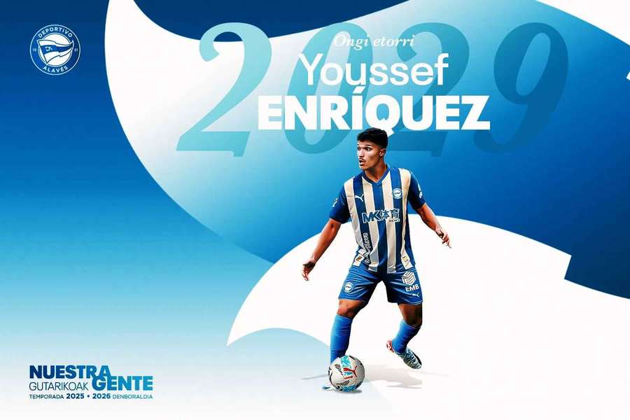 Yusi Enríquez, nuevo jugador del Alavés