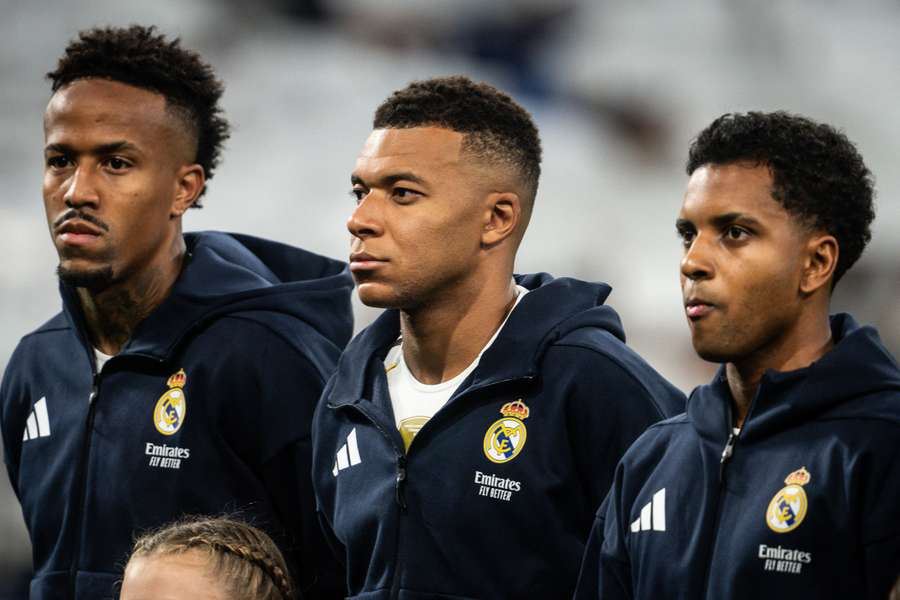 Militao, Mbappé y Rodrygo
