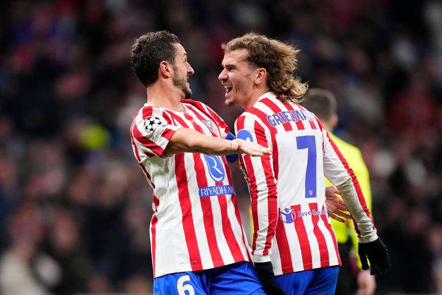 Koke y Griezmann