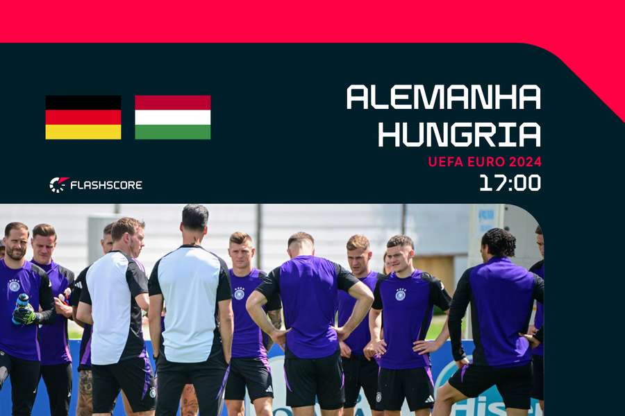 Alemanha prepara jogo com a Hungria