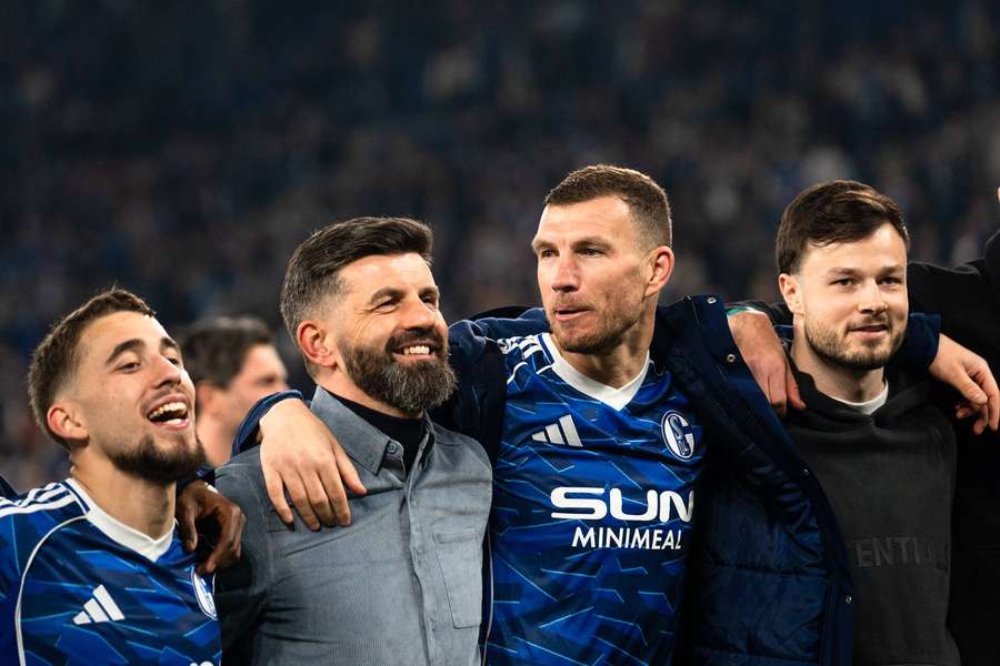 Beste Stimmung auf Schalke