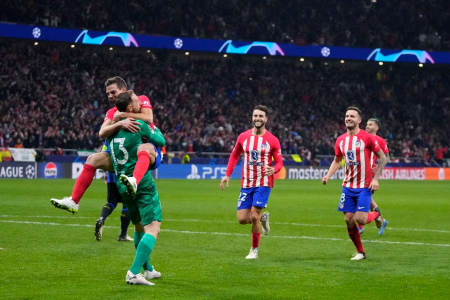 O Atleti está perto de mais uma semi da Champions