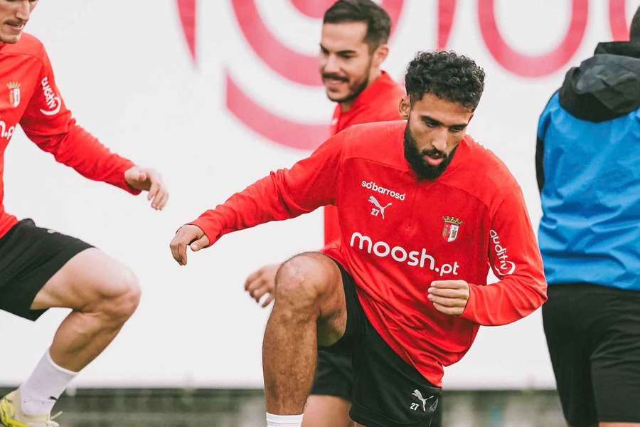 Rafik Guitane apontou um dos golos do SC Braga