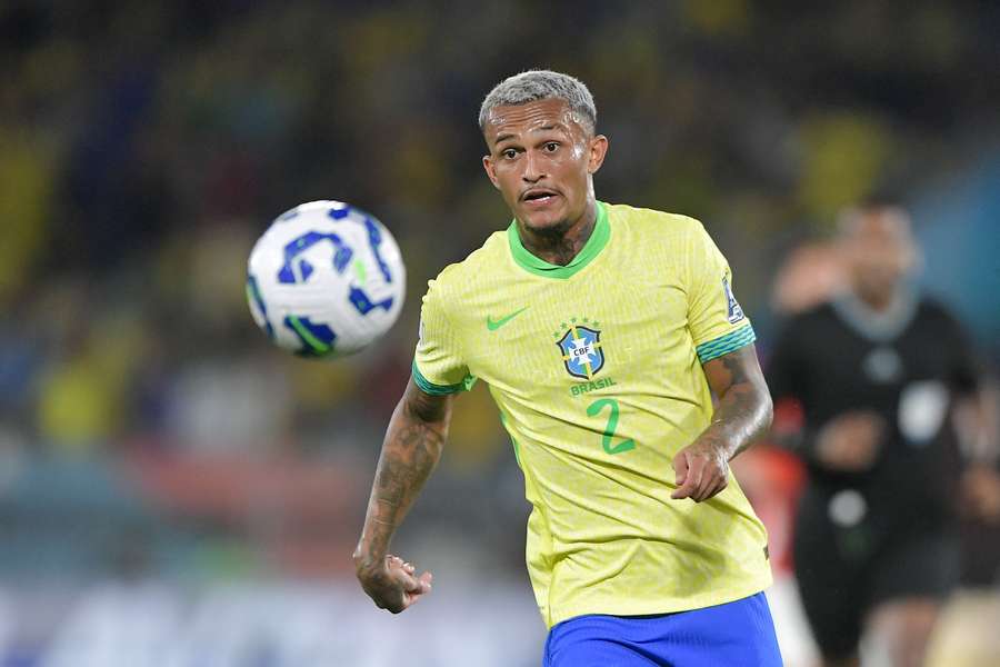 Wesley durante Brasile-Cile