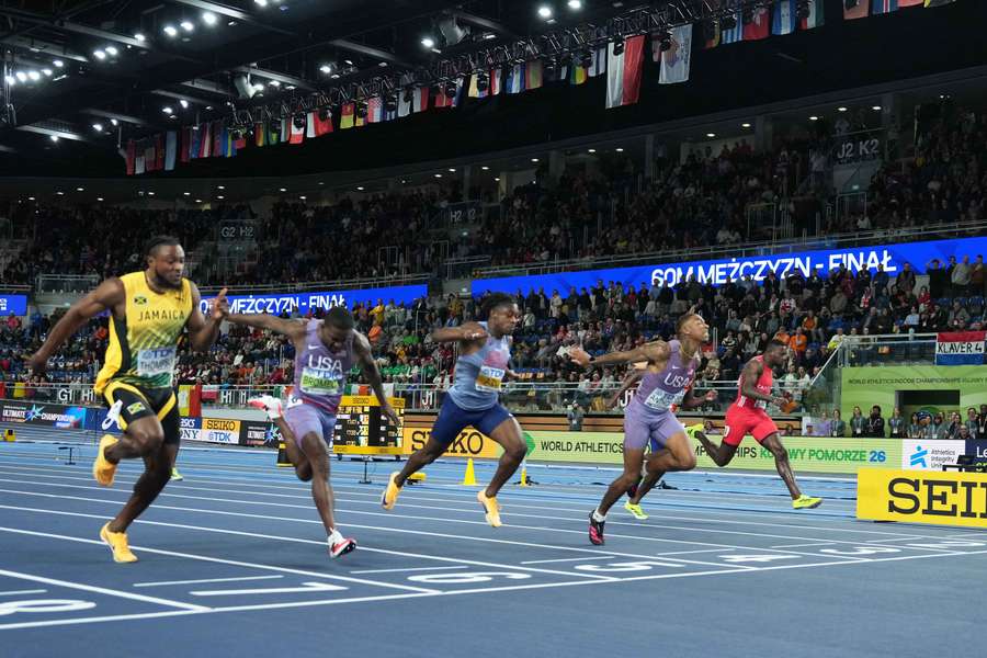 Amerykanin Anthony złotym medalistą w biegu na 60 m. Wdowik i Kopeć odpadli w półfinale