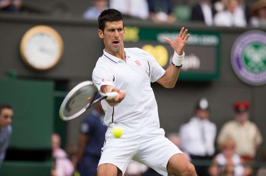 An eighth Wimbledon title would take Djokovic level with Roger Federer's all-time record