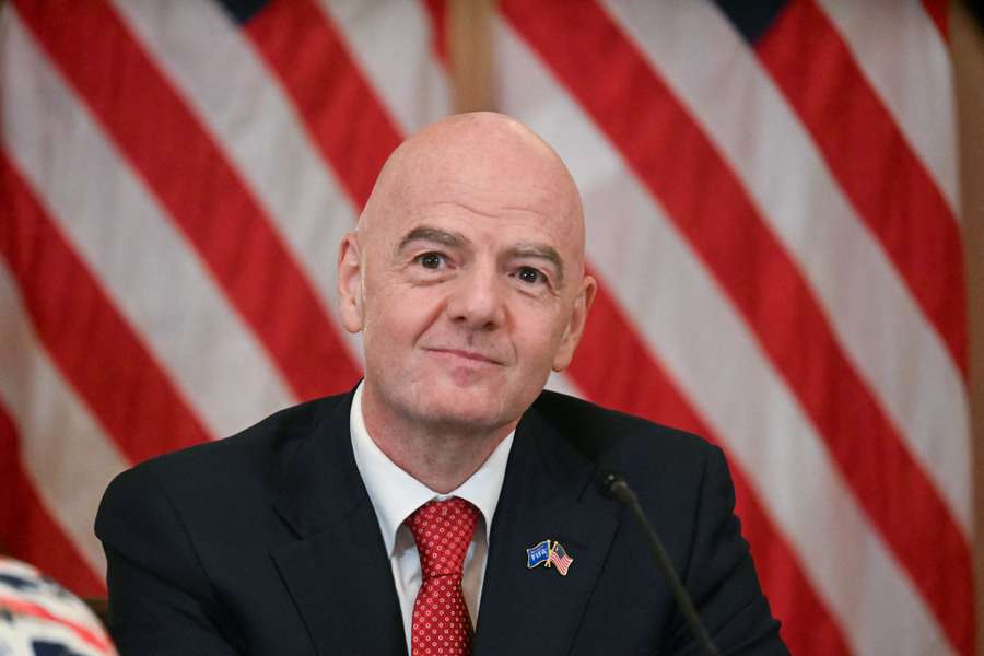 Gianni Infantino, début mai.