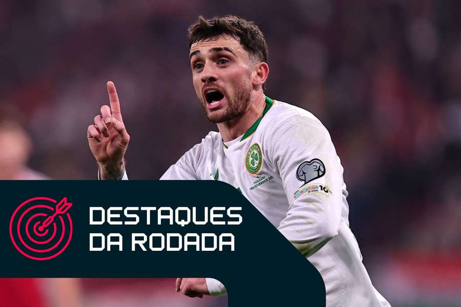 Troy Parrott é o novo herói da República da Irlanda Troy Parrott é o novo herói da República da Irlanda