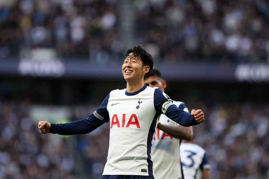 Son Heung-min na de 4-1