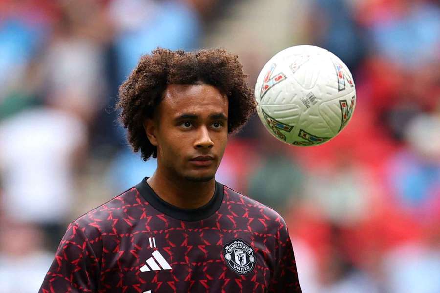 Joshua Zirkzee scored on debut for Manchester United