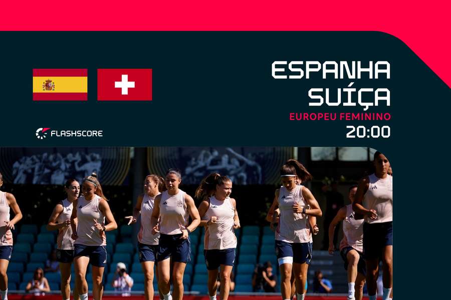 A Espanha quer manter-se viva no Campeonato da Europa, mas para isso precisa de vencer a Suíça.