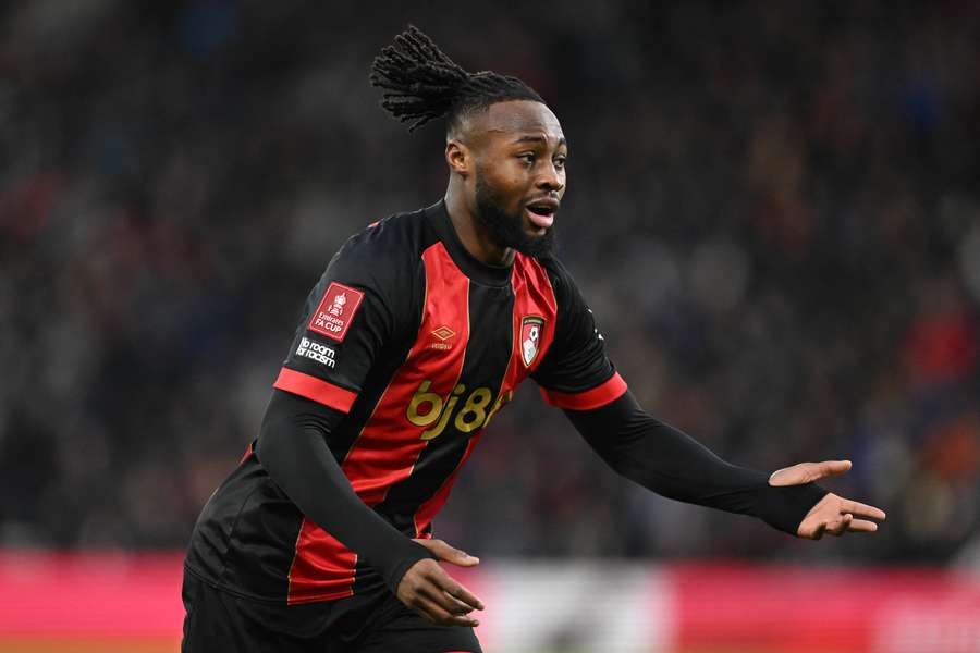 Antoine Semenyo of Bournemouth in action