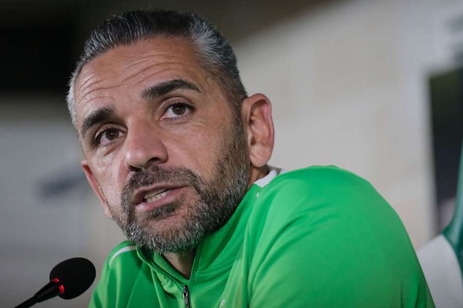 Rui Borges, treinador do Sporting