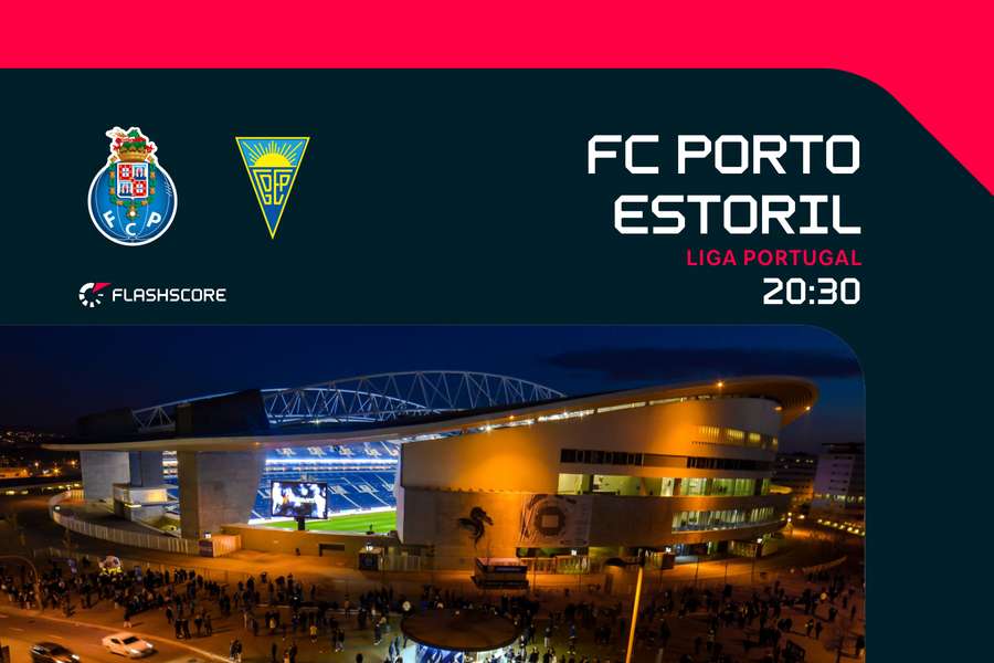 AO VIVO: Os onzes de FC Porto e Estoril AO VIVO: Os onzes de FC Porto e Estoril