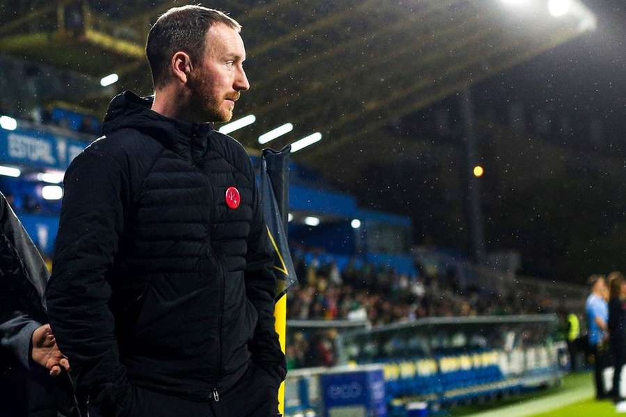 Ian Cathro, treinador do Estoril