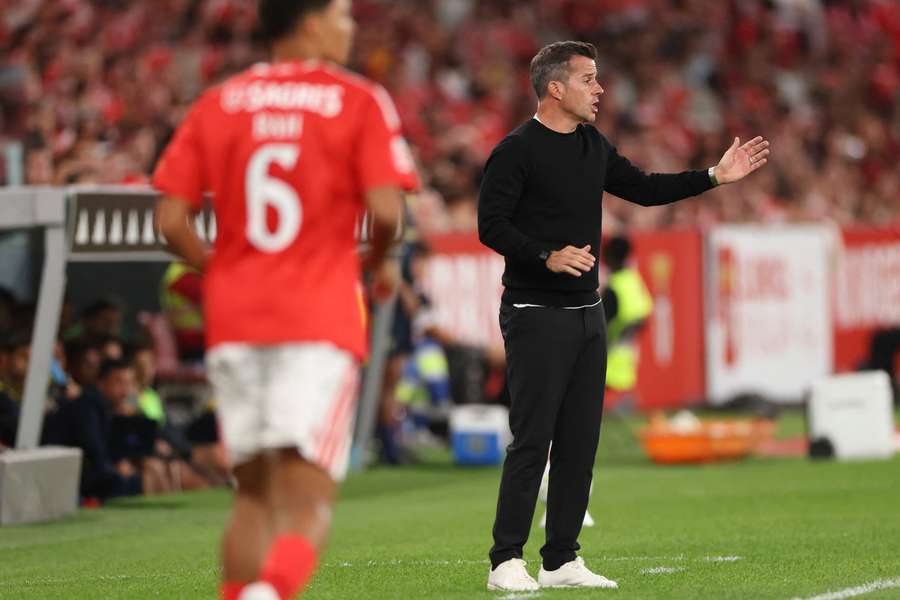 Marco Silva, treinador do Benfica Marco Silva, treinador do Benfica