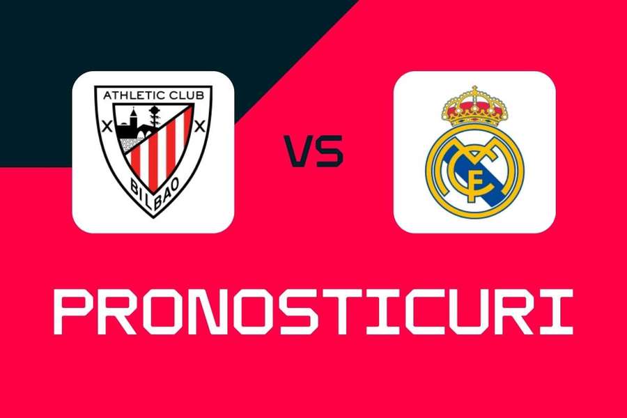 Athletic Bilbao - Real Madrid: pronosticuri, pariuri și cote (LaLiga)