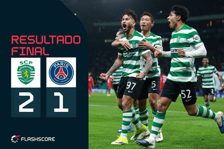 Sporting defronta o campeão europeu Paris SG