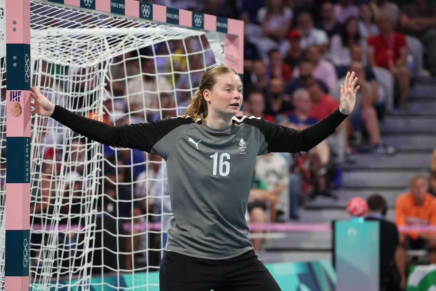 Odense keeper Althea Reinhardt is ready to return to action 