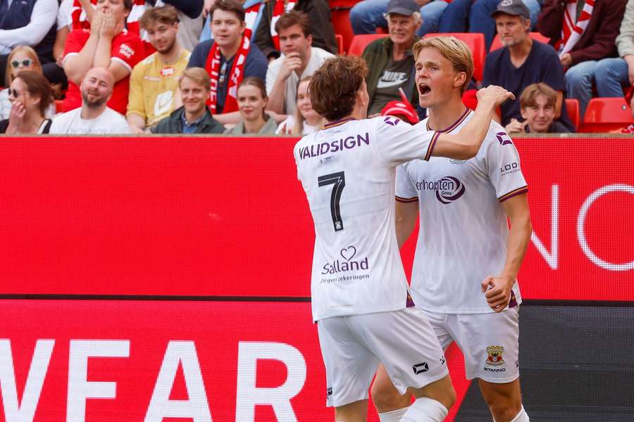 Go Ahead Eagles verloor met 2-1 van SK Brann in de Conference League