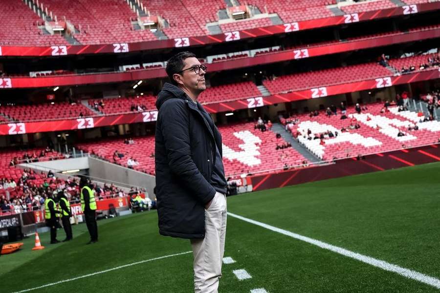 Micael Sequeira, treinador do Sporting