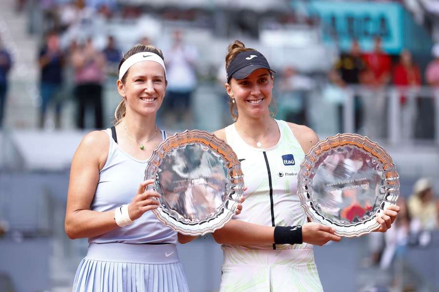 Victoria Azarenka e Beatriz Haddad Maia levaram o título do torneio 