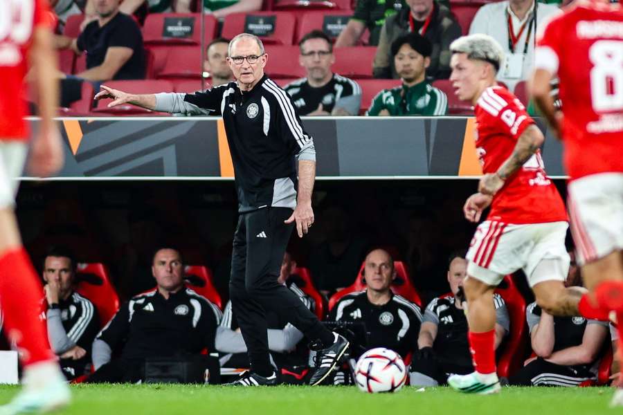 Martin O'Neill, treinador do Celtic Martin O'Neill, treinador do Celtic